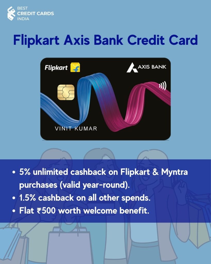 Flipkart Axis Credit Card - Best Credit Cards for Flipkart Big Billion Days